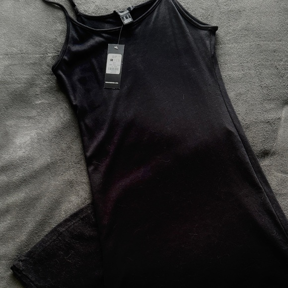 Black and Blue Full length Sleeveless Dress set (New with tags) - Picture 1 of 6